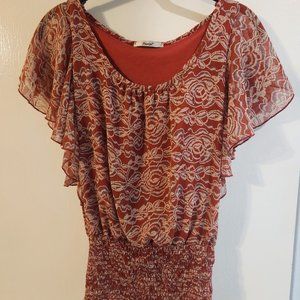 Floral print Casual Blouse